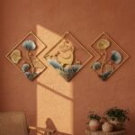 Ginkgo Deer Metal Wall Art - Image 2