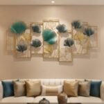 Ginkgo Leaves Metal Wall Art - Image 2