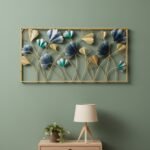 Ginkgo Leaves Metal Wall Art