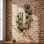 Gold Ginkgo Metal Wall Art - Image 2