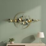 Golden Butterfly Metal Wall Art - Image 3