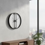 Golden Central Bar Wall Clock - Image 2