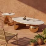 Golden Marble Centre Table Set of 2 - Image 3