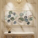 Lotus Leaf Metal Wall Art - Image 2