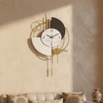 Multicolour Metal Novelty Wall Clock