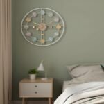 Multicolour Mixed Numeral Wall Clock