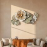 Sage Bloom Metal Wall Art - Image 3