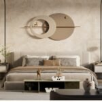 Taupe Deer Metal Wall Art