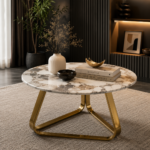 Gold Center Table - Image 2