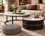 Regal Storage Nesting Center Table - Set of 2 - Image 2